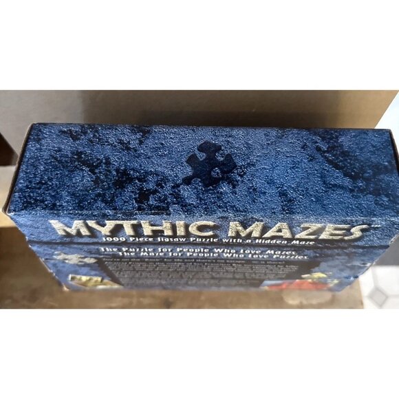 Puzzle Escape from Alcatraz-Mythic Mazes 1000 piece With Hidden Maze Decoder - Picture 3 of 10